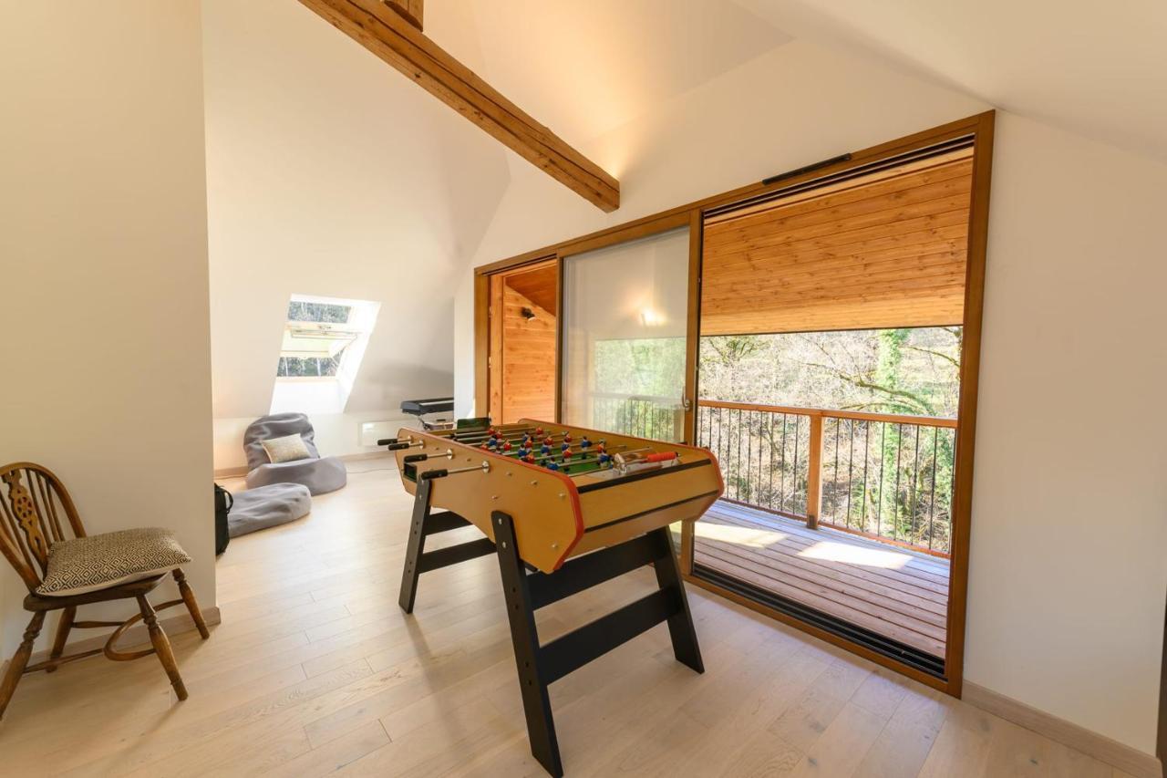 Le Moulin De Dingy - House With 6 Bedrooms & Swimmingpool 20 Mn From Annecy المظهر الخارجي الصورة